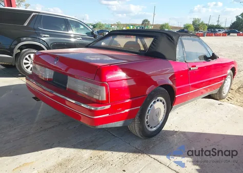 1990 Cadillac Allante из США, поврежденный, VIN 1G6VS3380LU126488